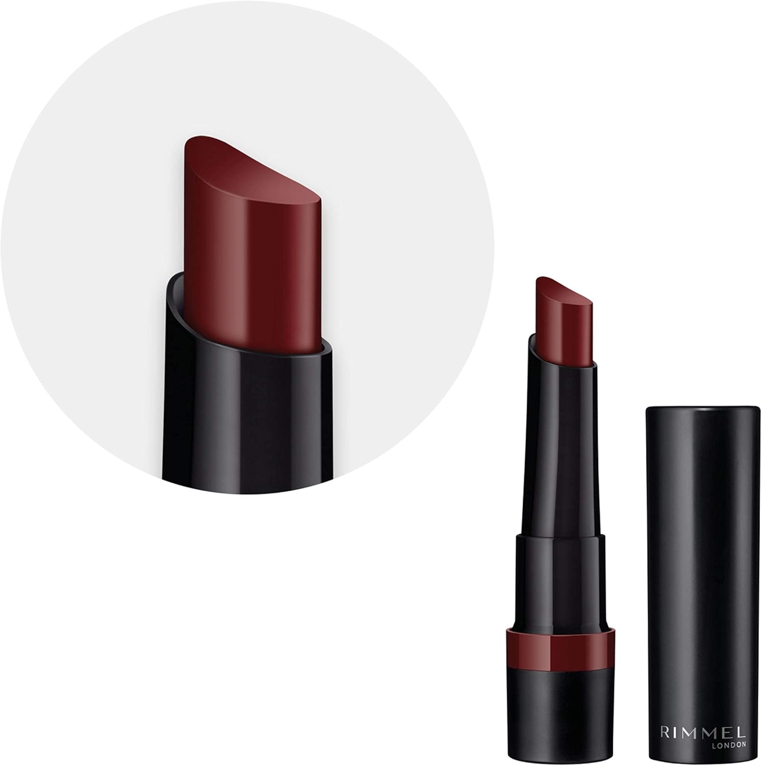 Rimmel London Lasting Finish Matte Lipstick 560 Crimson Desire, 2.3g - View 2 of 8