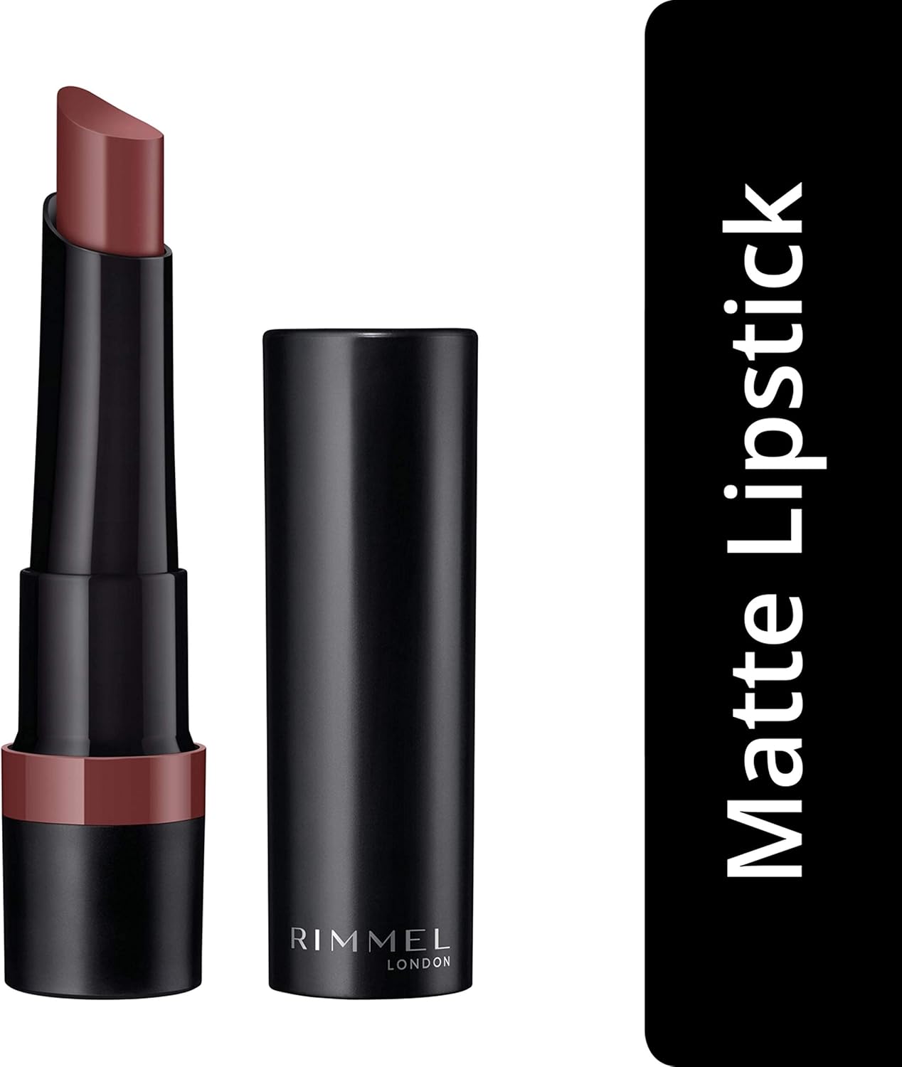 Rimmel London, Lasting Finish Matte Lipstick 715 Brown Nude, 2.3g - View 7 of 8