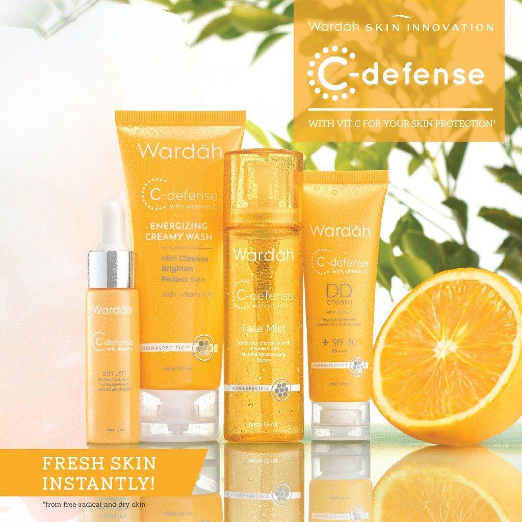 Wardah C-Defense DD Cream SPF30/PA+++ 20ml(FROM MALAYSIA) - View 3 of 3