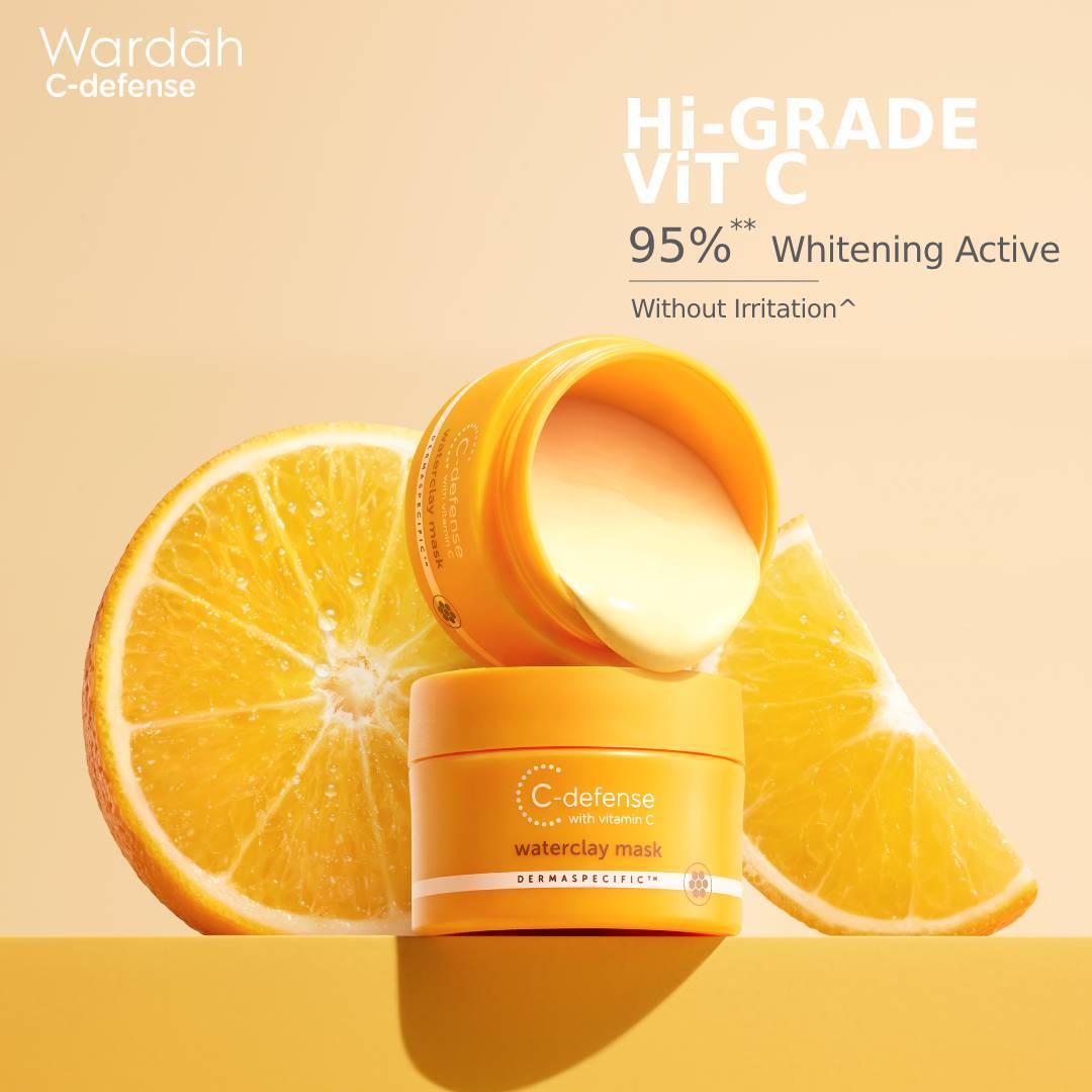 Wardah C-Defense Waterclay Mask (30g)(from malaysia) - View 3 of 3