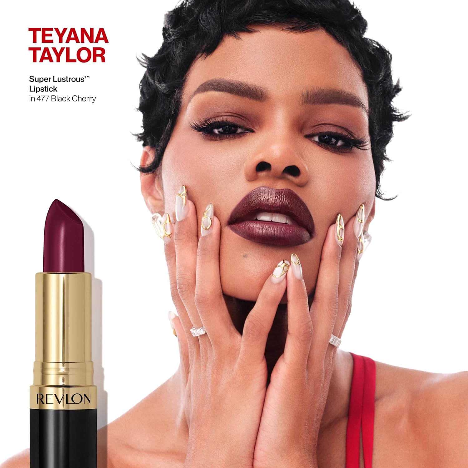 REVLON (Dramatic) - Super Lustrous Lipstick with Vitamin E and Avocado Oil, Cream Lipstick in Purple, 770 Dramatic - View 8 of 9