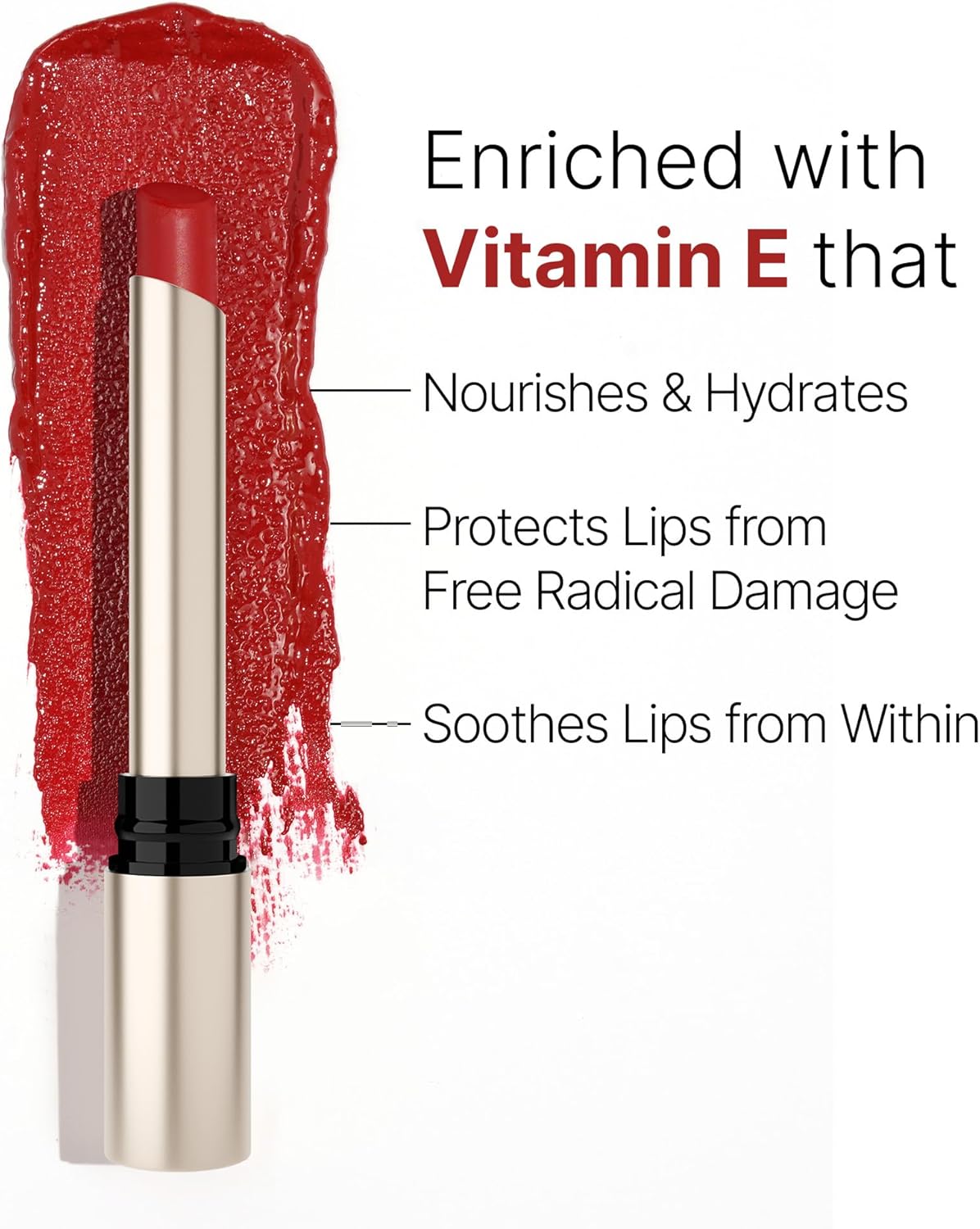 Swiss Beauty Select High On Shine Creamy Lipstick | With Mirror-shine finish | Enriched with Vitamin E | Shade- Admirer Plum, 1g | - View 4 of 8
