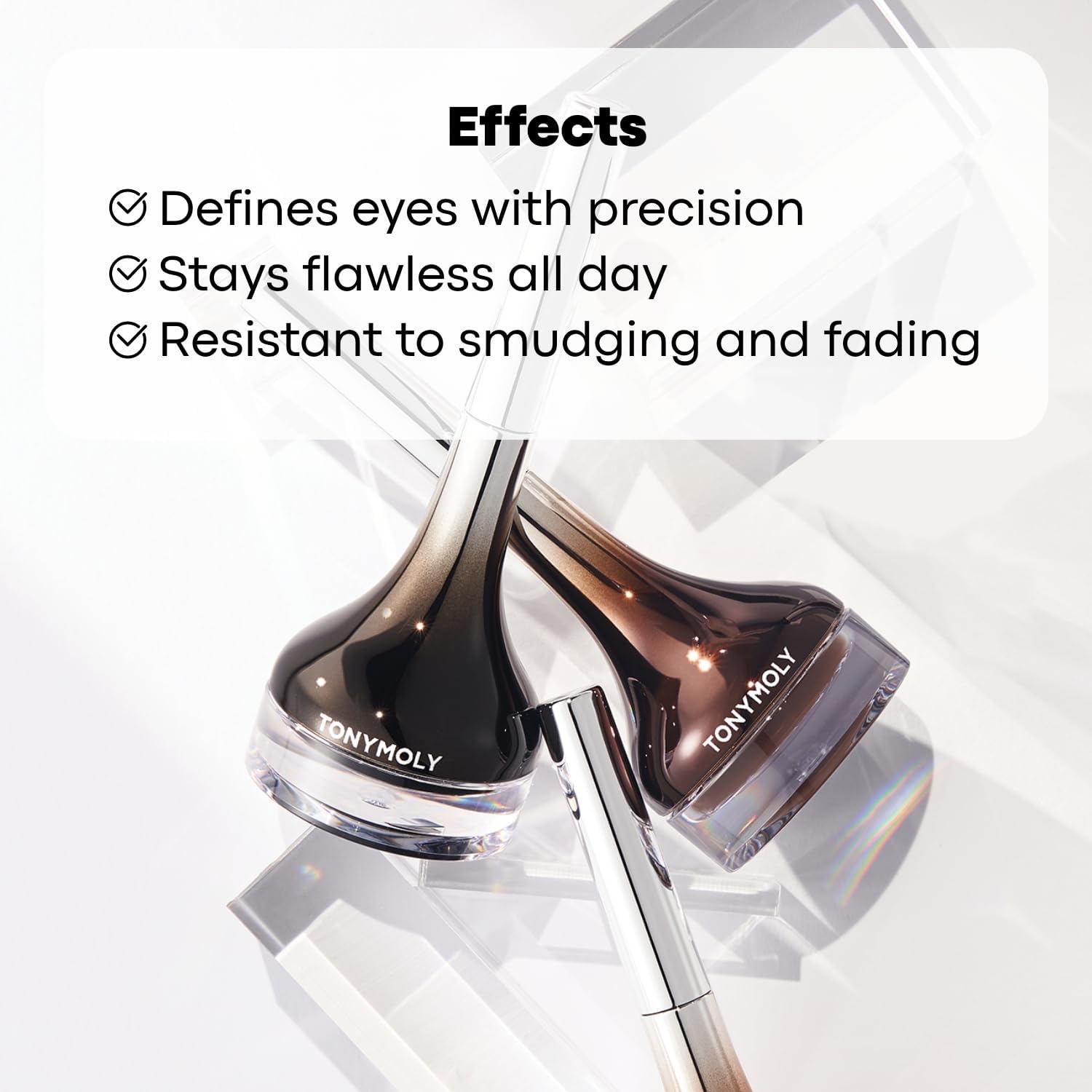 TONYMOLY Back Gel Eyeliner Z3, Pearl Brown – Smudge-Proof & Waterproof Eyeliner, K-beauty 4g - View 5 of 8