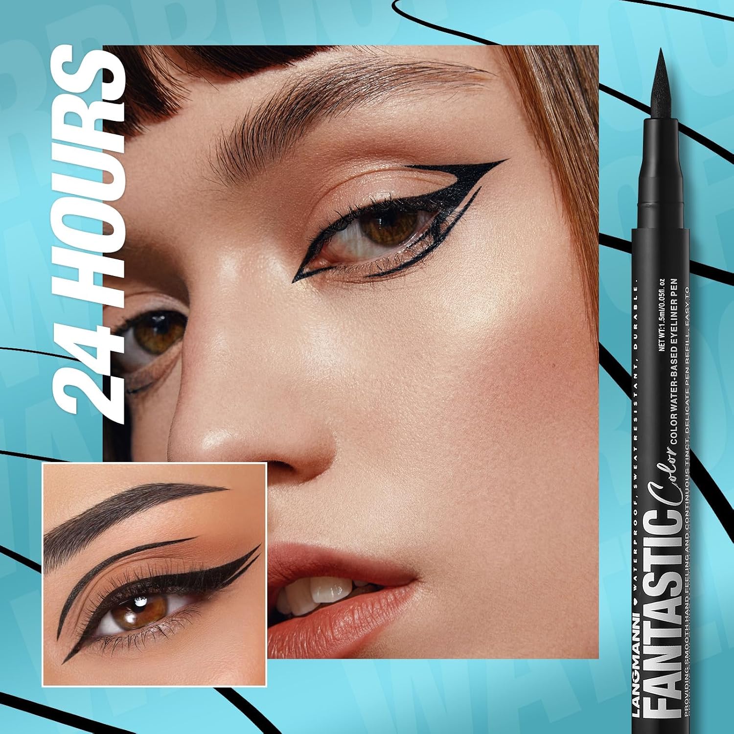 12 Colors Matte Liquid Eyeliner Set, Neon Colorful Pigmented With Long-lasting, Smudgeproof & Waterproof Eye Liner Makeup for Bold & Stunning Looks - Gift for Girls - View 3 of 8