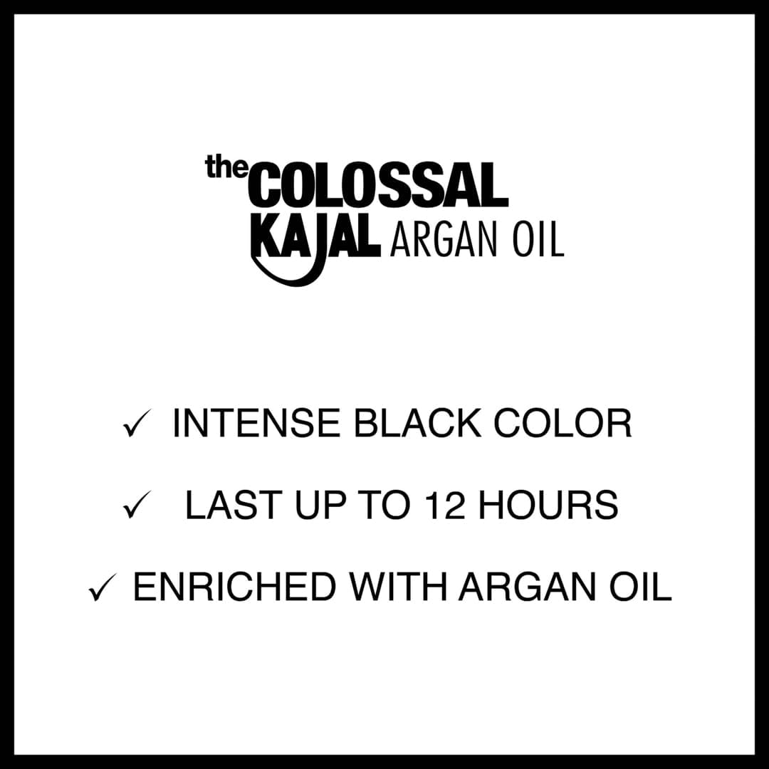 Maybelline New York Colossal Eyeliner with Argan Oil, Matte, Black, Pencil - View 2 of 4