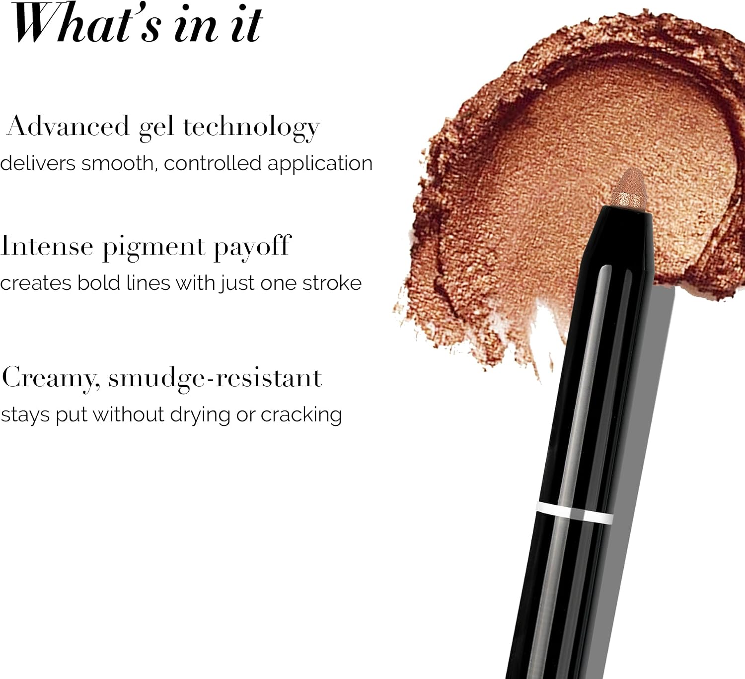 (Light Brown) - DLUX PROFESSIONAL EYELASH GEL LINER/Eyeliner/The best NO.1 brand in the world/Gel Type/Pencil Eyeliner/Easy to Control/Drew line/Made in Korea (Light Brown) - View 6 of 7