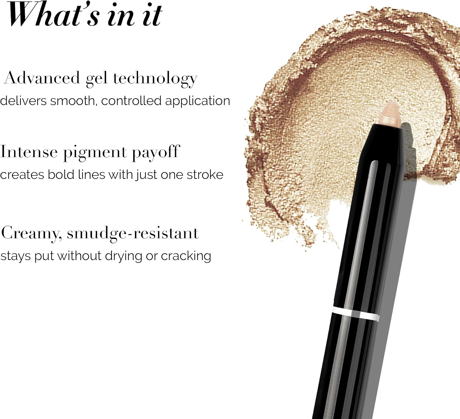 (Milky Way) - DLUX PROFESSIONAL EYELASH GEL LINER/Eyeliner/The best NO.1 brand in the world/Gel Type/Pencil Eyeliner/Easy to Control/Drew line/Made in Korea (Milky Way) - View 6 of 7