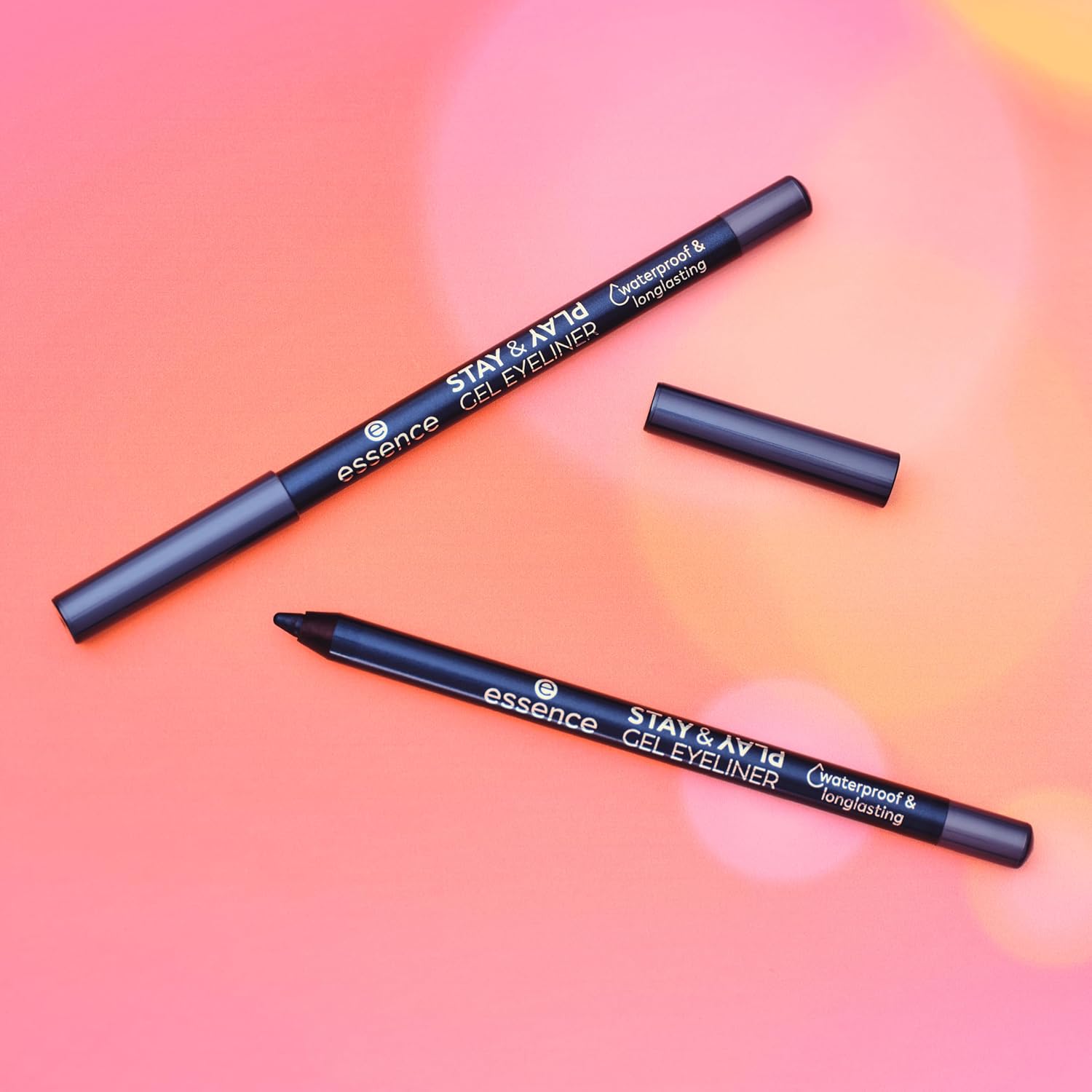 essence | Stay & Play Gel Eyeliner | Super Soft Gel-like Texture | Waterproof & Longlasting | Vegan & Cruelty Free (10 | Mystic Blue) - View 4 of 7
