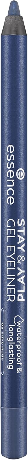 essence | Stay & Play Gel Eyeliner | Super Soft Gel-like Texture | Waterproof & Longlasting | Vegan & Cruelty Free (10 | Mystic Blue) - View 7 of 7
