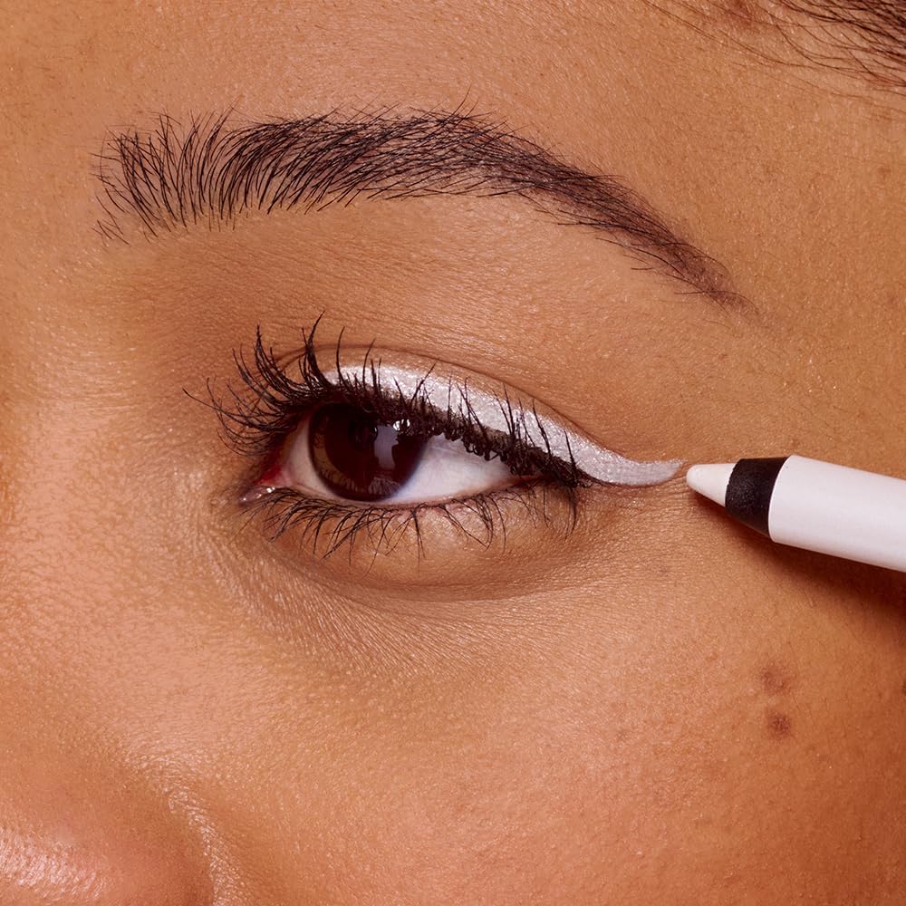 Essence Stay & Play Gel Eyeliner, No. 04, White, Long-Lasting, Highly Pigmented, Vegan, Waterproof, No Microplastic Particles, Nanoparticles Free, Pack of 1 (1.3 g) - View 7 of 8