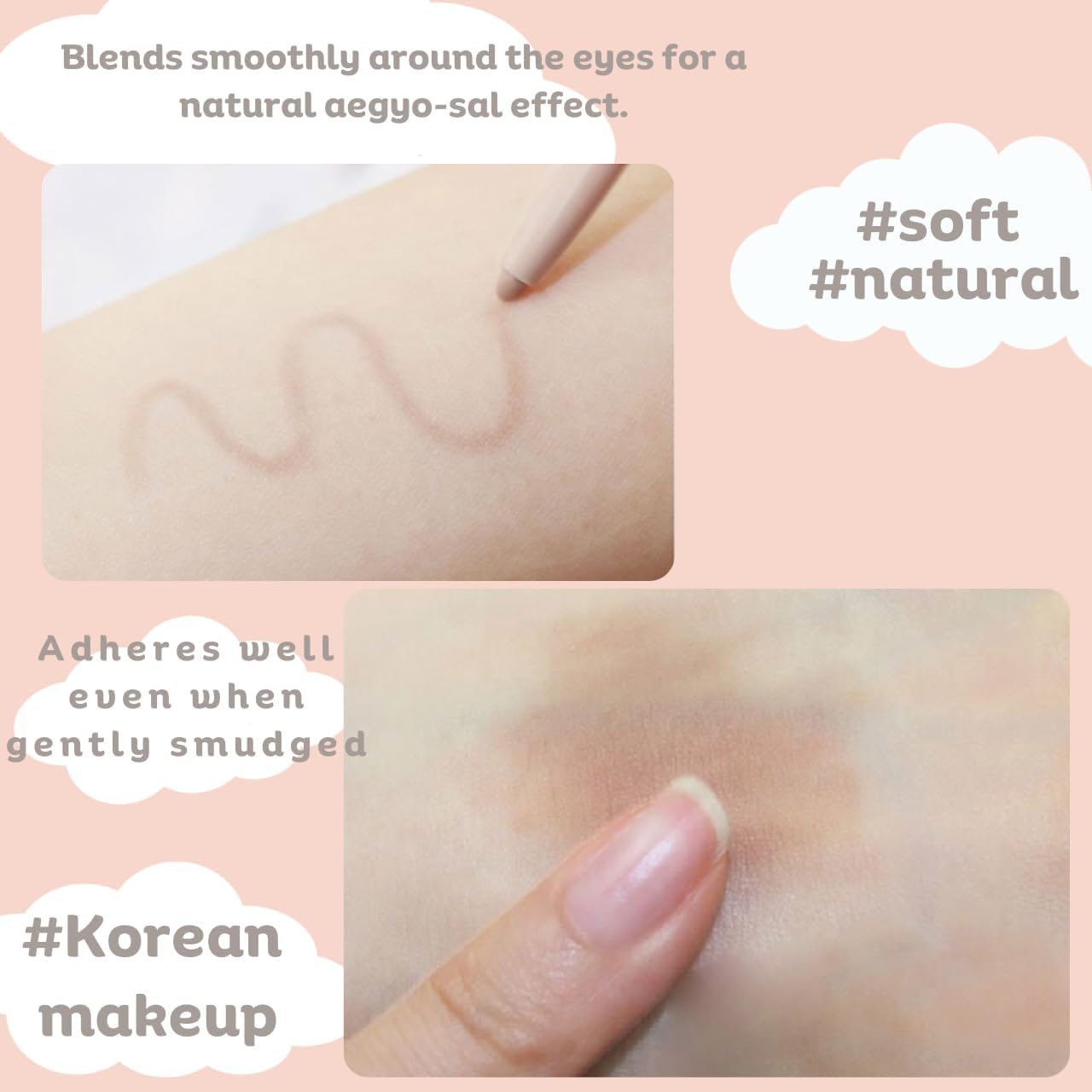 [thebom] AegyoSal Eyeliner Under-Eye Enhancing Pencil Highlighter Eye Makeup (Champagne Beige) Glitter - View 3 of 5
