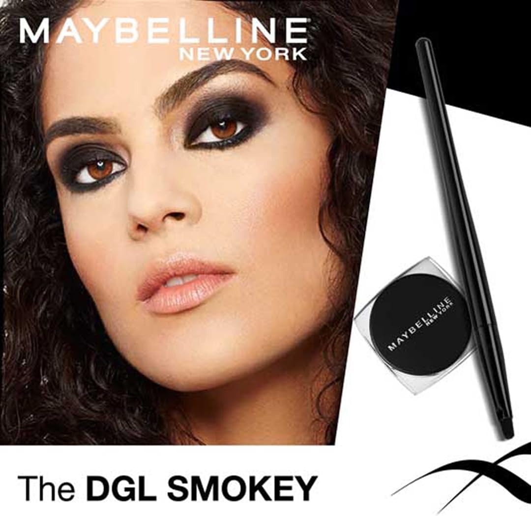 Maybelline New York Lasting Drama Eye Liner Drama Gel Liner, Black, 2.5g - View 2 of 6
