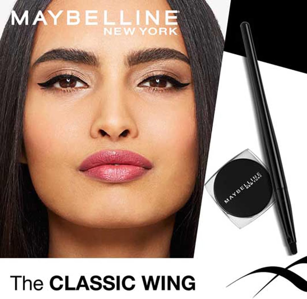 Maybelline New York Lasting Drama Eye Liner Drama Gel Liner, Black, 2.5g - View 4 of 6