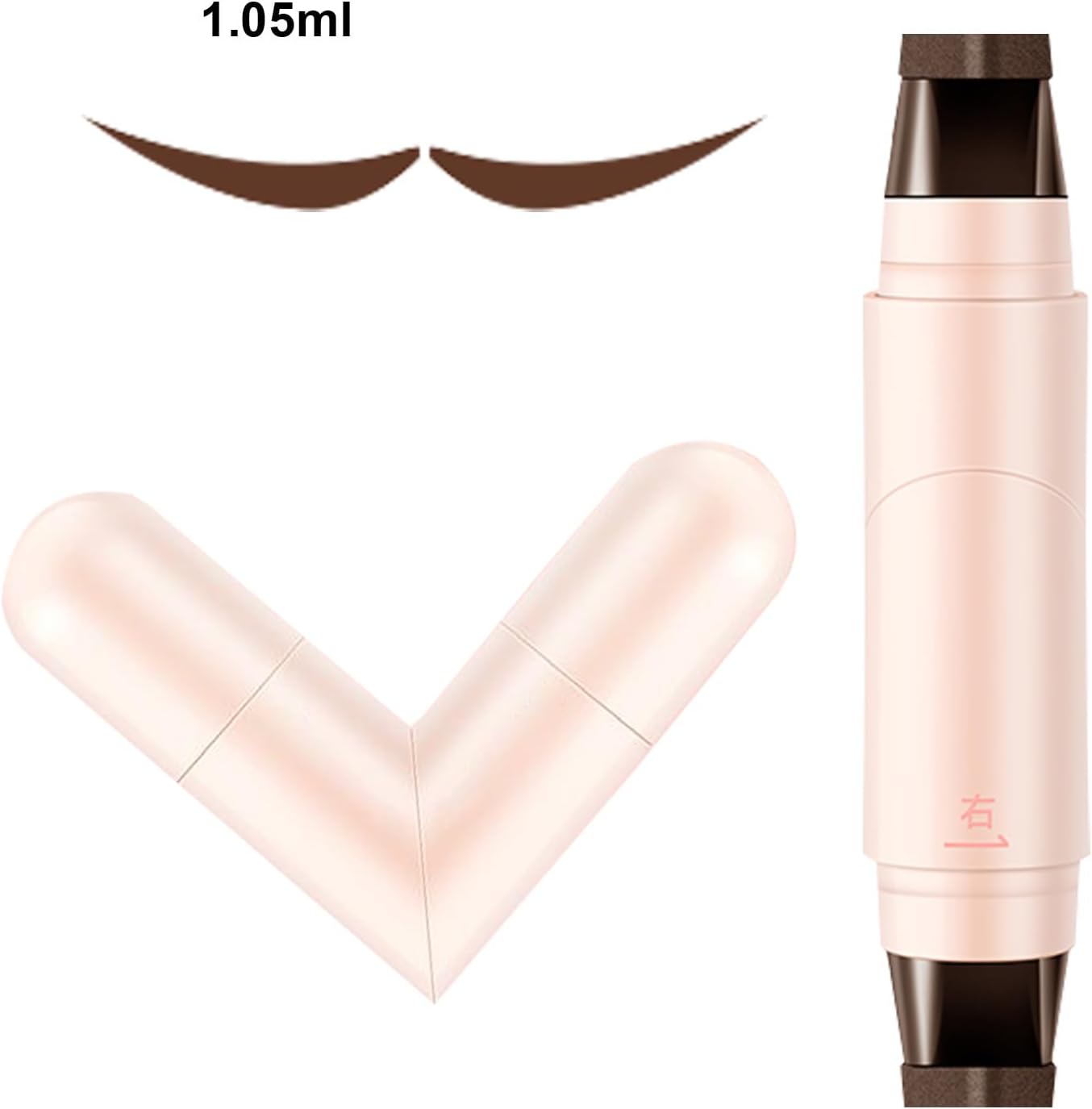 Winged Eye End Stamp, Waterproof Smudge Proof Stamp Eyeliners, Integrated Rotating Eyeliner Pen For Beginners, Waterproof Long Lasting And Smudge Proof Eye Makeup Tool For Girl - View 5 of 7