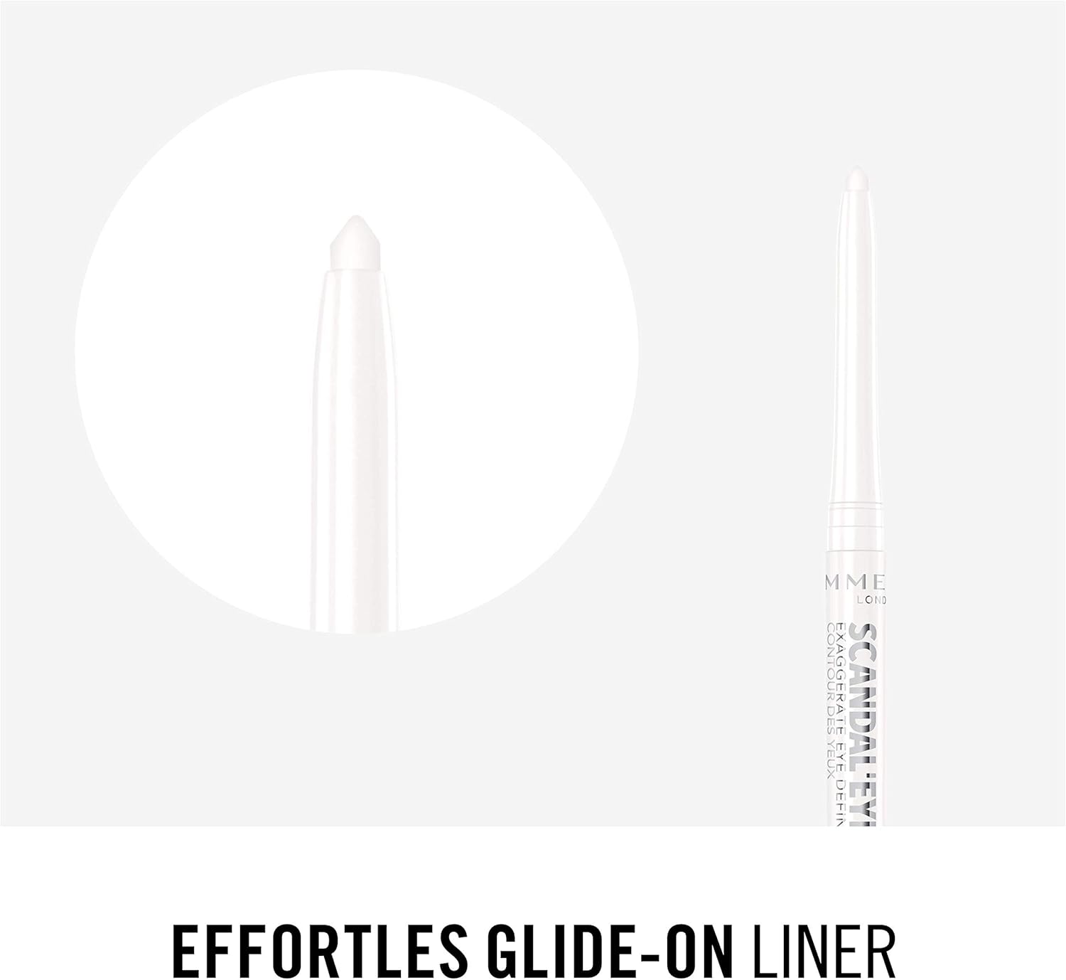 Rimmel Scandaleyes Exaggerate Eye Definer, Snow White, 0.35g - View 3 of 8
