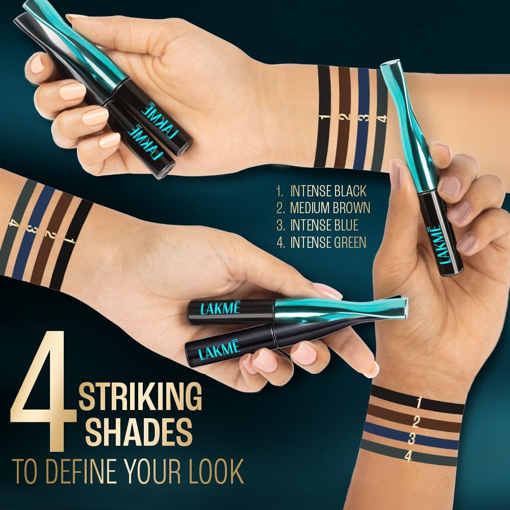 LAKMÉ Eyeconic Liquid Eyeliner, 4.5 ml, Black - View 5 of 10