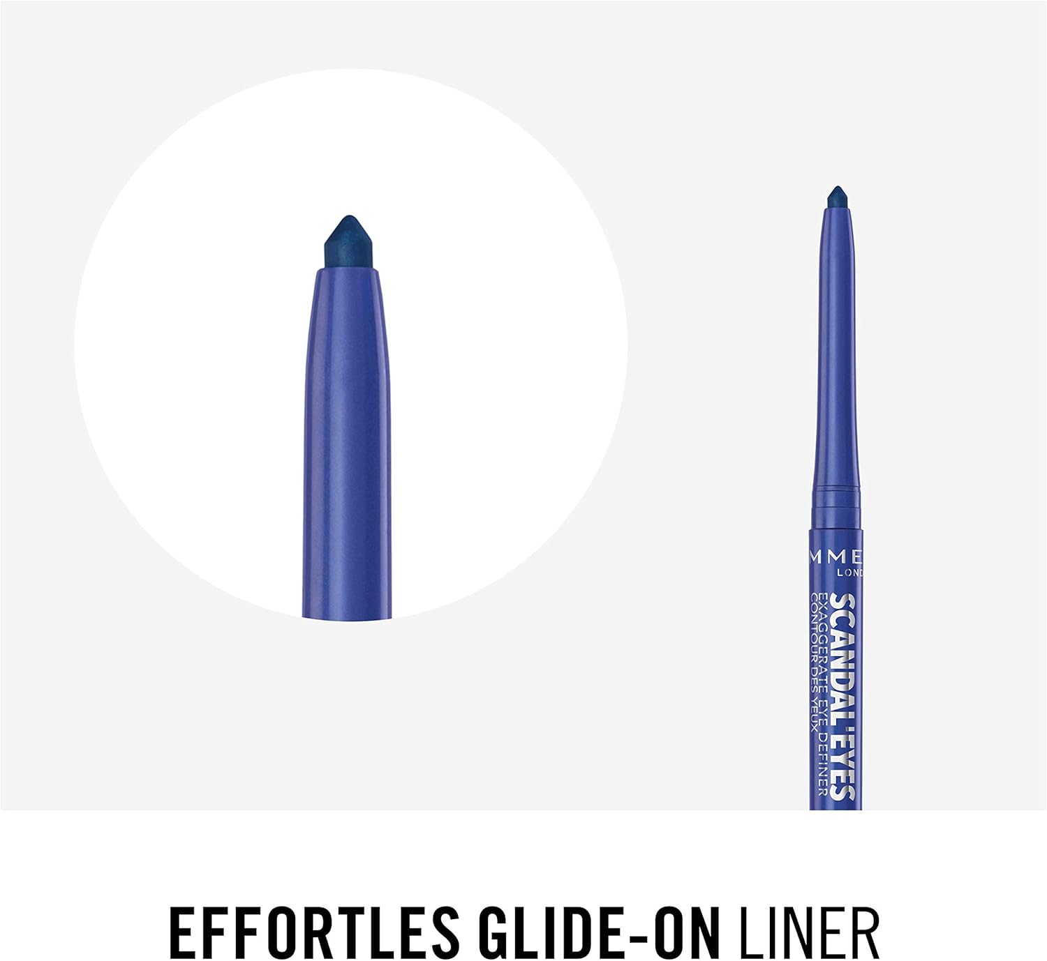 Rimmel London Scandaleyes Exaggerate Eye Definer, 04 Cobalt Blue, 0.35G - 0.01 Fl Oz - View 3 of 8