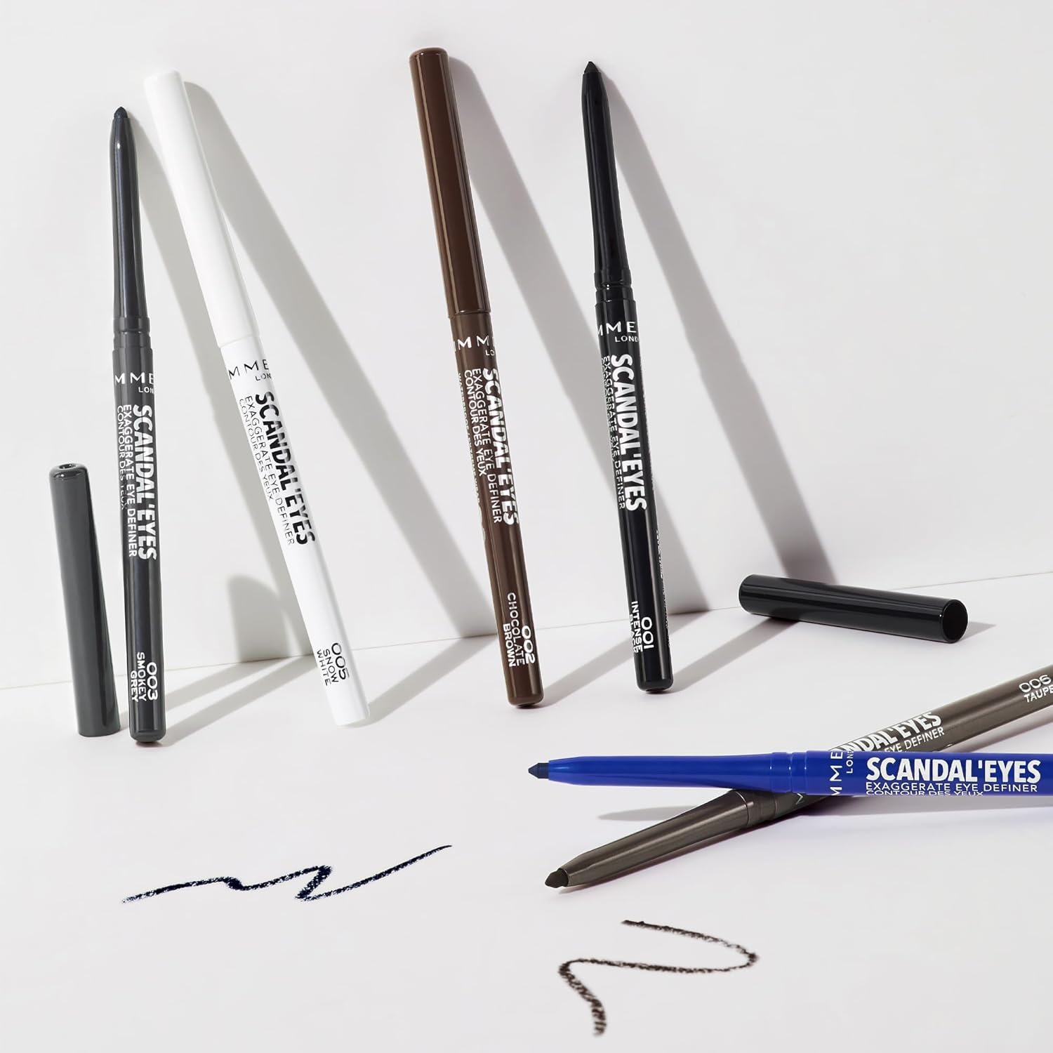 Rimmel London Scandaleyes Exaggerate Eye Definer, 04 Cobalt Blue, 0.35G - 0.01 Fl Oz - View 4 of 8