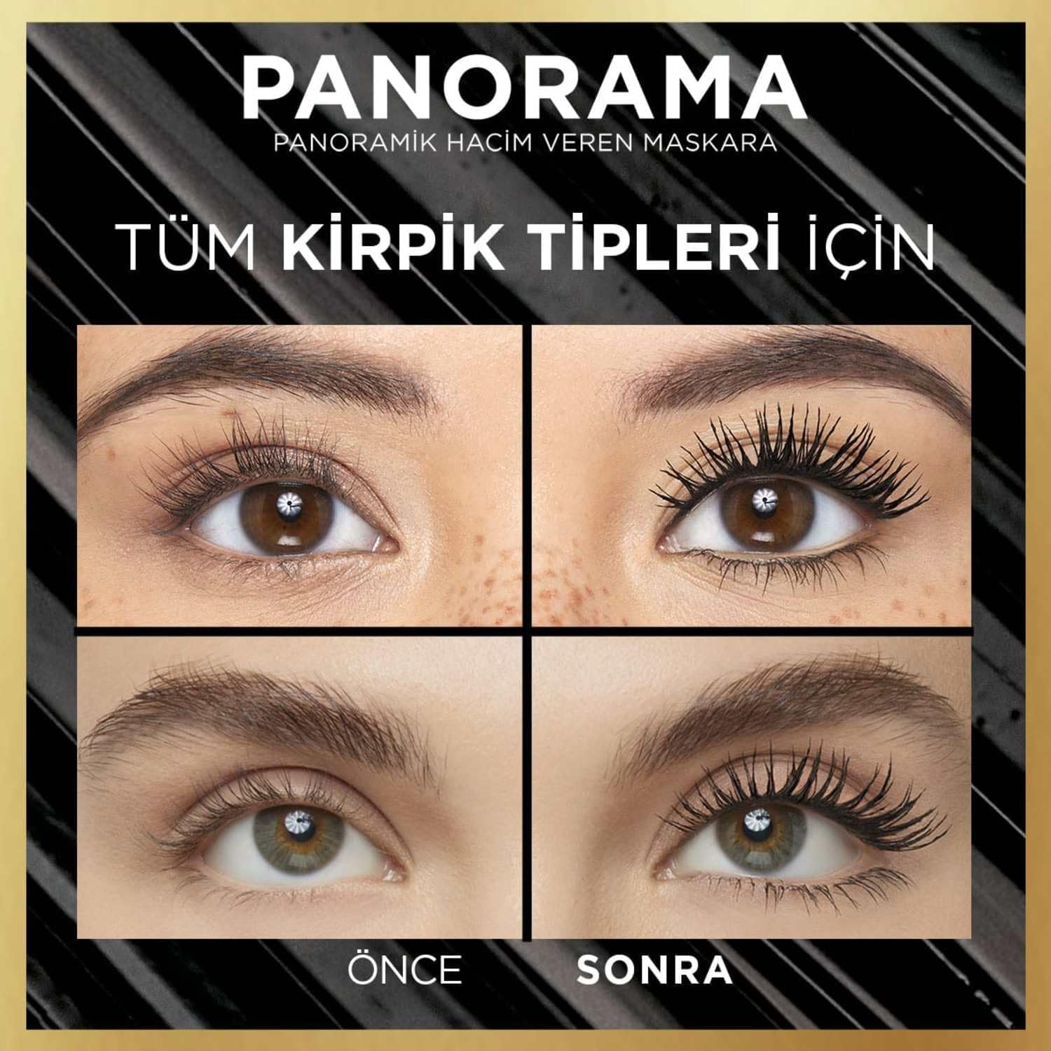 L'Oreal Paris, Volume Million Lashes PANORAMA Mascara - Volumizing mascara making eyes look 1.4x bigger - View 3 of 8