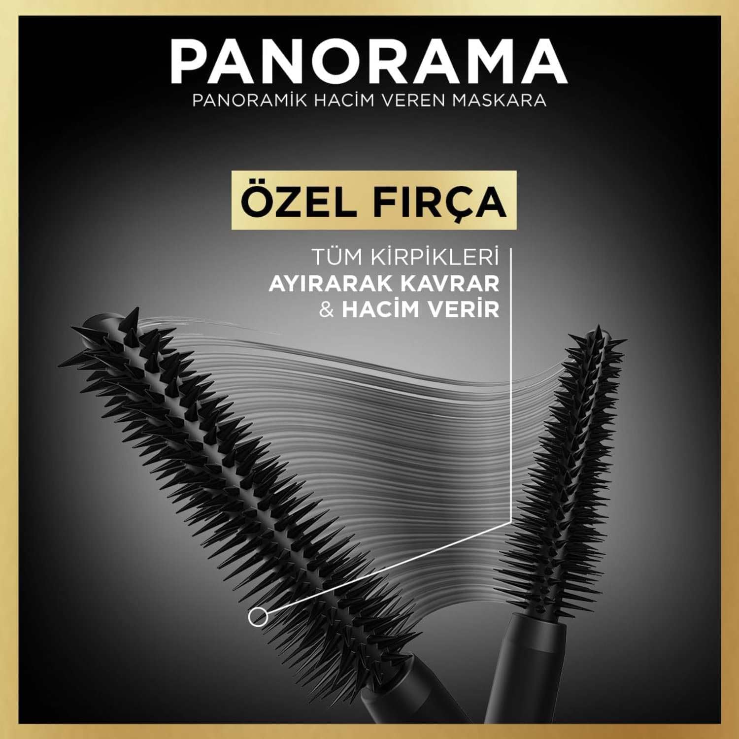 L'Oreal Paris, Volume Million Lashes PANORAMA Mascara - Volumizing mascara making eyes look 1.4x bigger - View 4 of 8