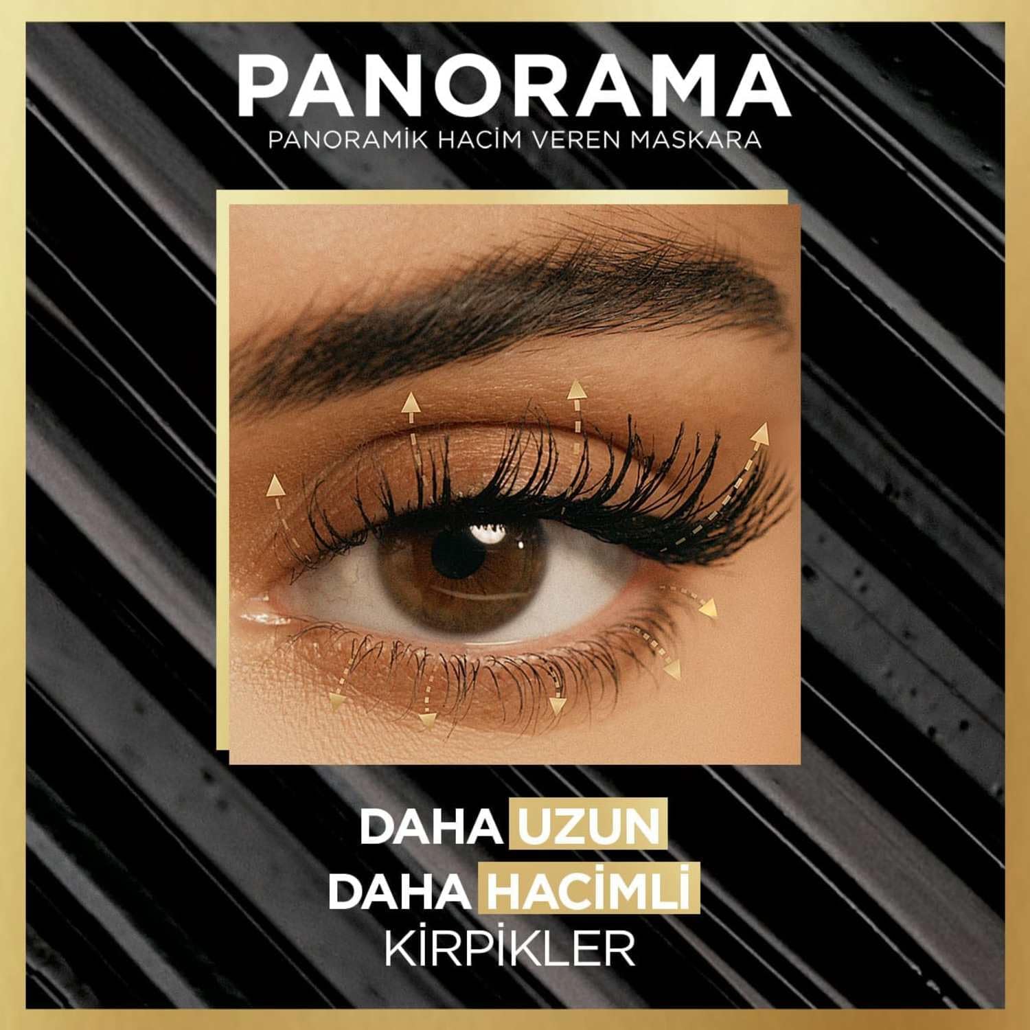 L'Oreal Paris, Volume Million Lashes PANORAMA Mascara - Volumizing mascara making eyes look 1.4x bigger - View 6 of 8