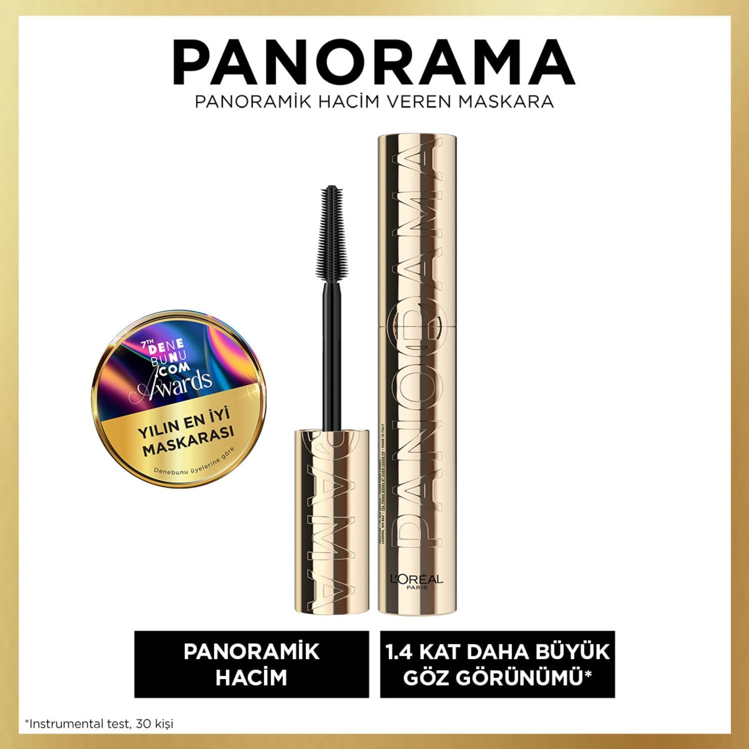 L'Oreal Paris, Volume Million Lashes PANORAMA Mascara - Volumizing mascara making eyes look 1.4x bigger - View 8 of 8