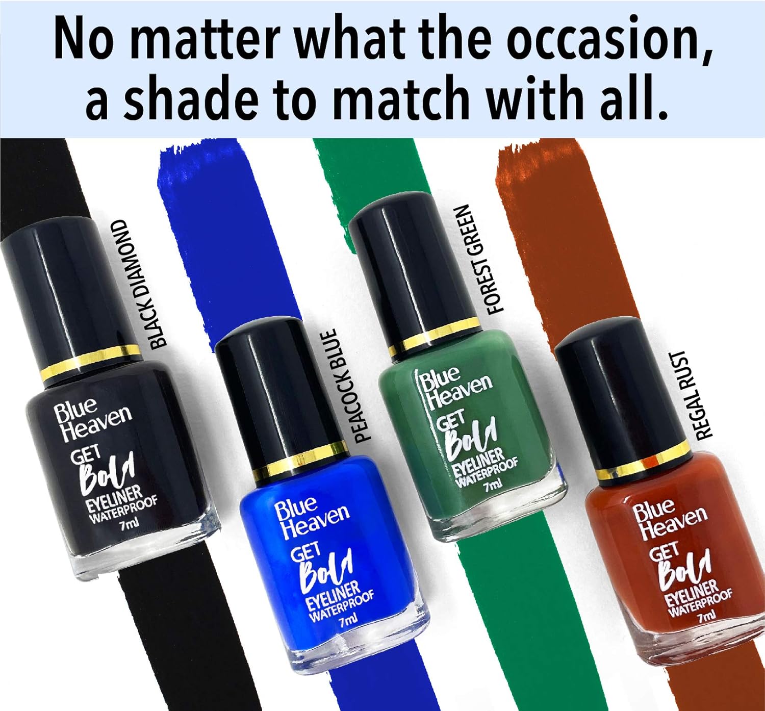 Blue Heaven Get Bold Eyeliner, Black, 7 ml - View 2 of 5
