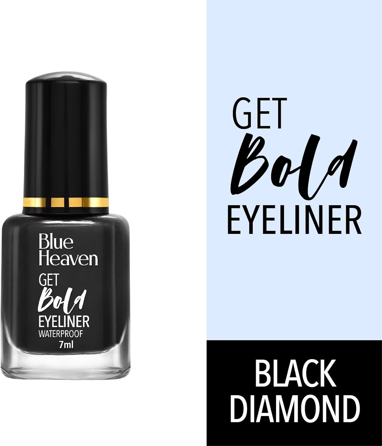 Blue Heaven Get Bold Eyeliner, Black, 7 ml - View 5 of 5