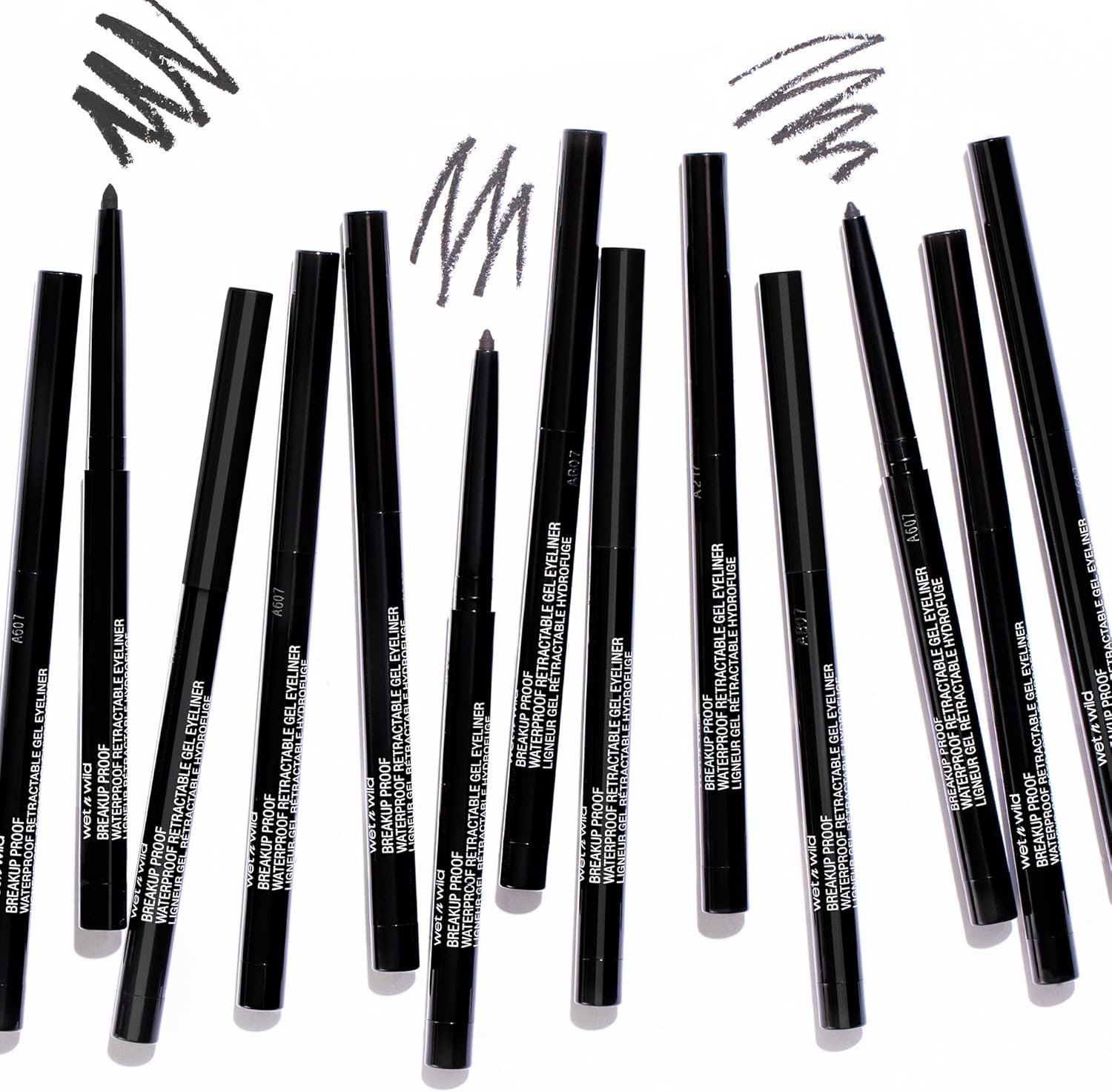 wet n wild Mega Last Breakup Proof Eyeliner, Quick Drying, Waterproof, 16-Hour Wear - Cruelty-Free & Vegan - Black - View 2 of 9