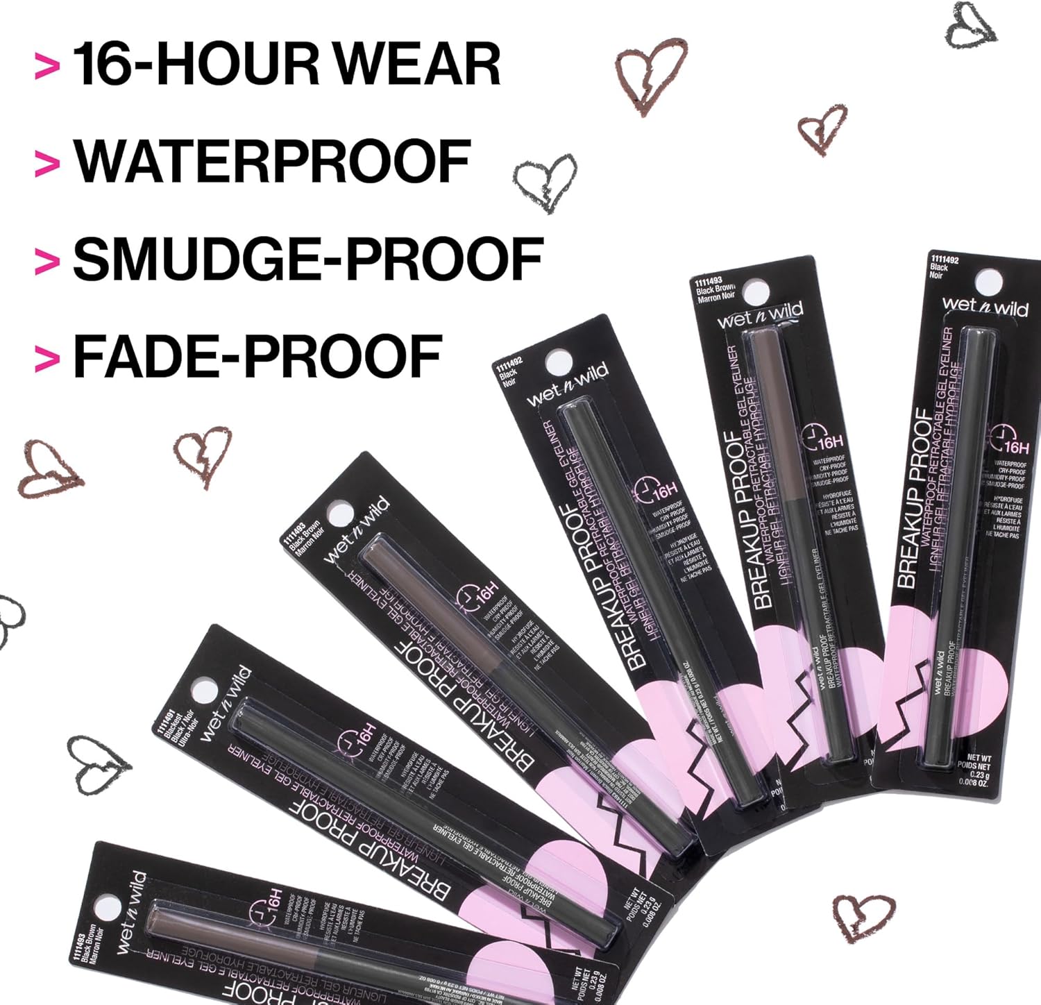 wet n wild Breakup Proof Waterproof Retractable Gel Eyeliner Charcoal - View 3 of 7