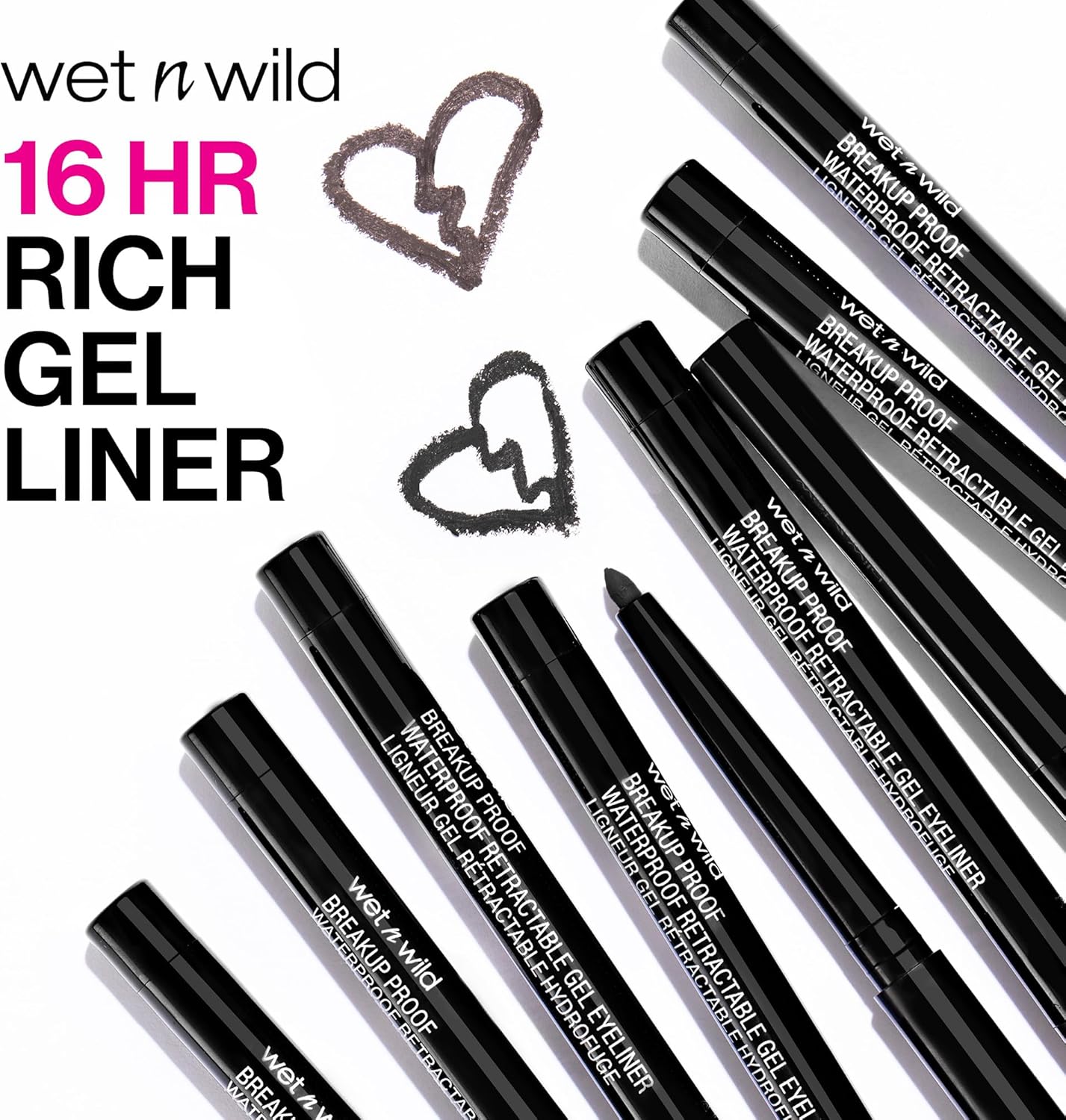 wet n wild Breakup Proof Waterproof Retractable Gel Eyeliner Charcoal - View 7 of 7