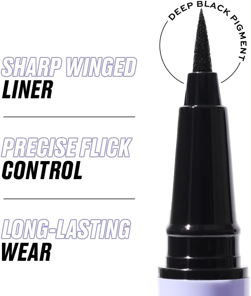 Revolution Relove Slick Flick Eyeliner Black - View 4 of 7