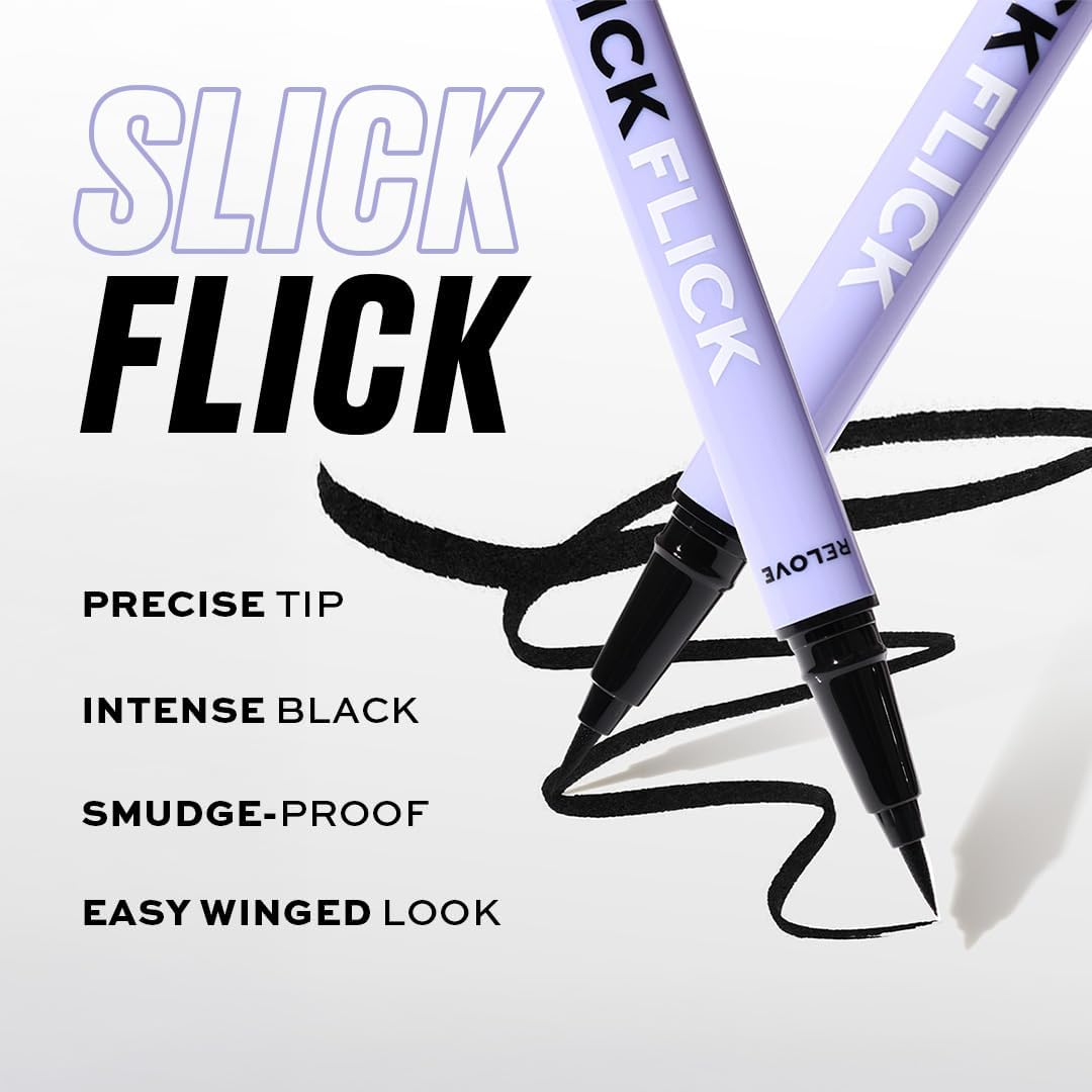 Revolution Relove Slick Flick Eyeliner Black - View 7 of 7