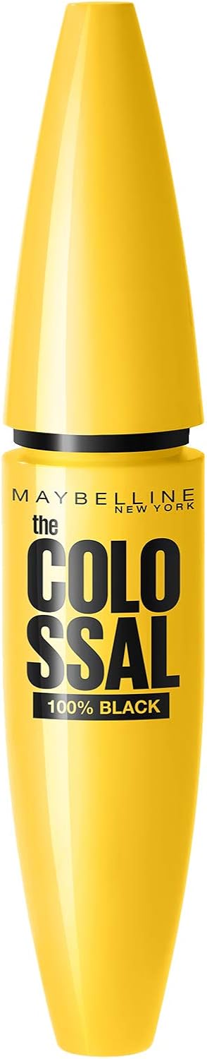 Maybelline New York 2 Piece Set: Colossal 100% Black Mascara + Kajal Argan Oil Khol Eyeliner - View 5 of 6