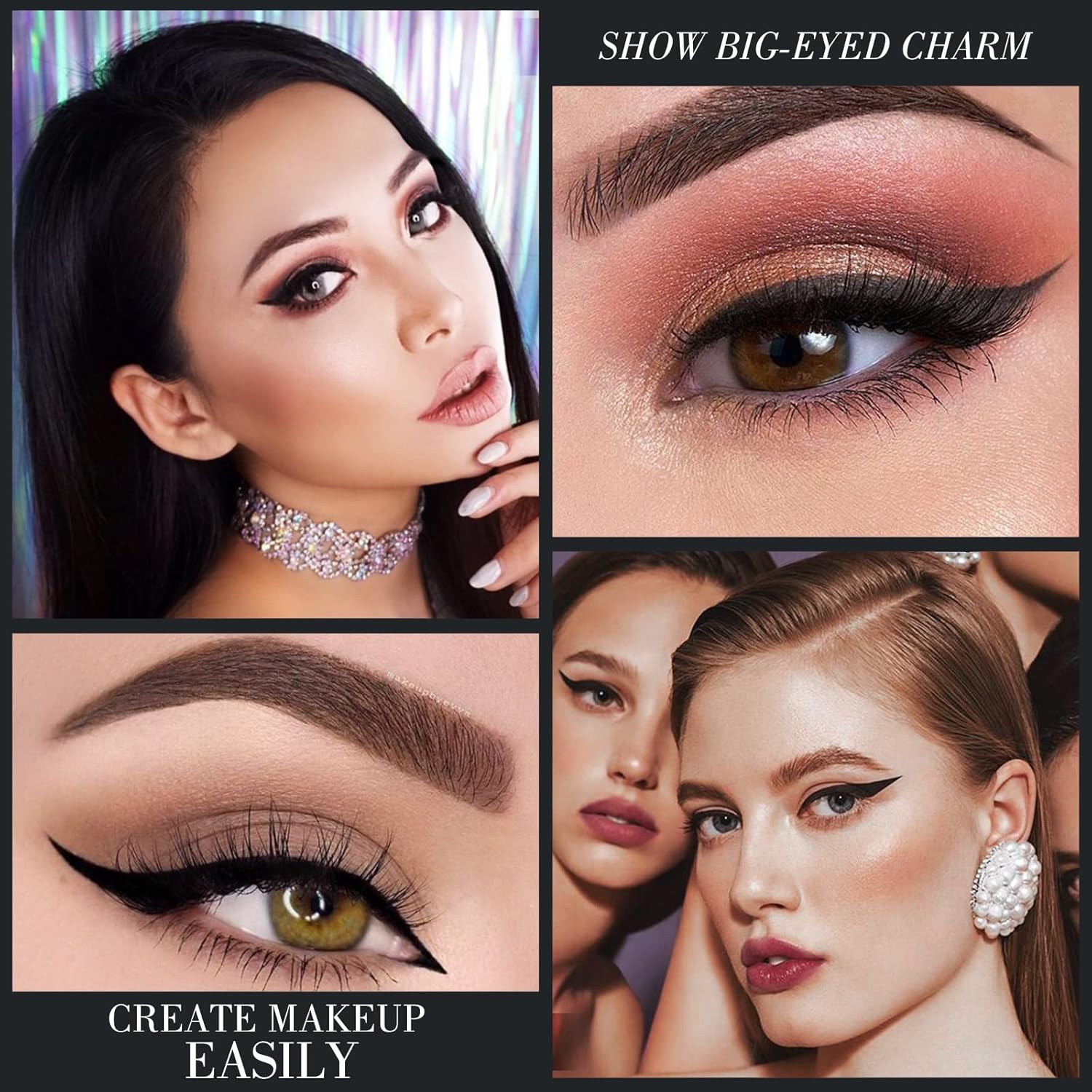 Miss Rose Black Gel Eyeliner Cream, Smudge Proof Matte Tattoo Pen, Makeup Stick for Women Girls - View 2 of 9