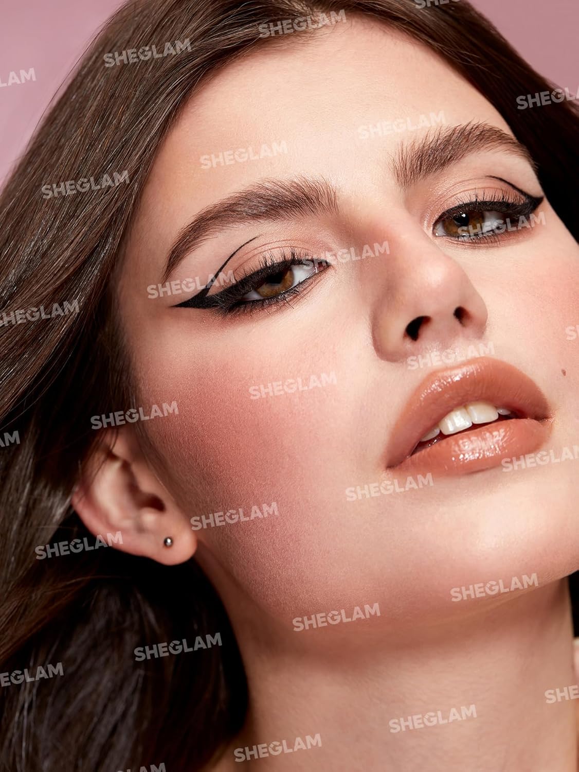 SHEGLAM Pro-Flex Angled Eyeliner – Waterproof Long-Lasting Liquid Eyeliner Pen, Precision Curved Tip, Sweat-Proof & Smudge-Resistant Eye Liner (Black) - View 6 of 6
