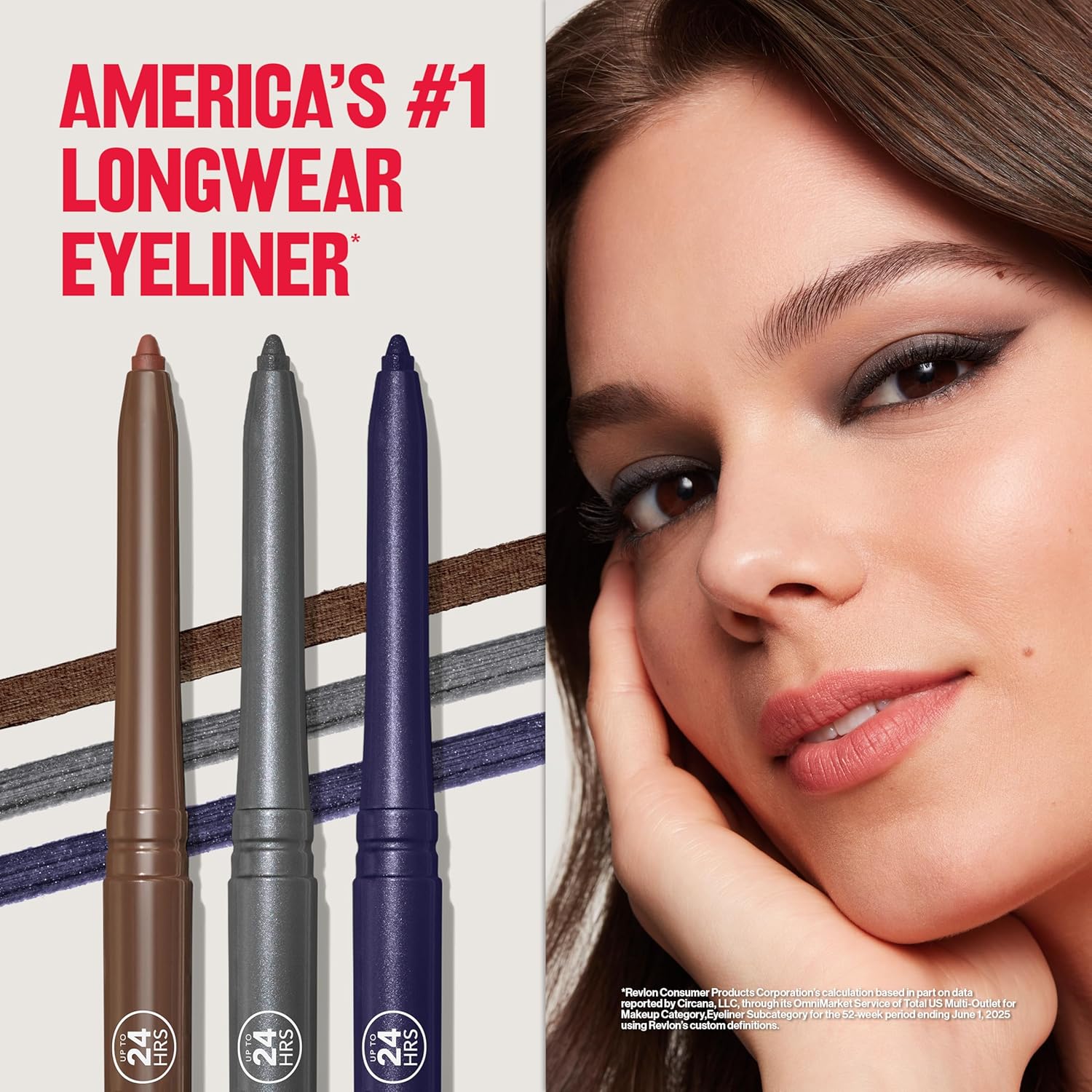 Revlon ColorStay Eyeliner Pencil, Eye Makeup Stocking Stuffers for Women, Built-In Sharpener, Waterproof, Smudgeproof, 205 Sapphire, 0.01 oz (Pack of 1) - View 2 of 7