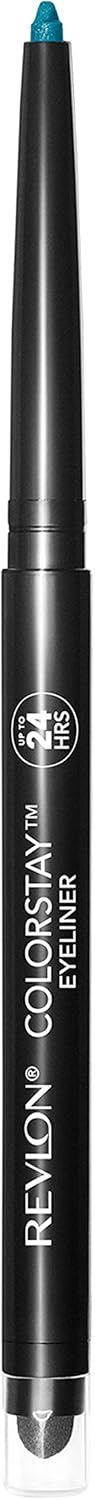 Revlon Pencil Eyeliner, ColorStay Eye Makeup with Built-in Sharpener, Waterproof, Smudgeproof, Longwearing with Ultra-Fine Tip, 210 Teal, 0.01 Oz - View 6 of 6