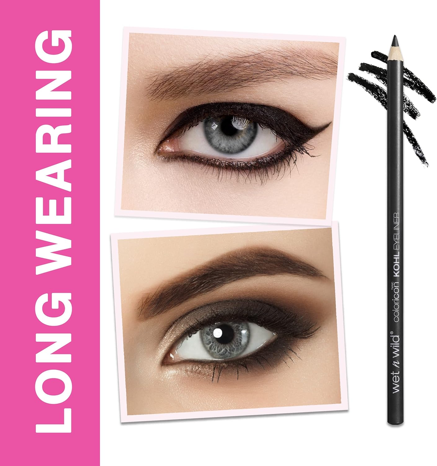 wet n wild Color Icon Kohl Eyeliner Pencil - Rich Hyper-Pigmented Color, Smooth Creamy Application, Long-Wearing Matte Finish Versatility, Cruelty-Free & Vegan - Simma Brown Now! - View 2 of 6