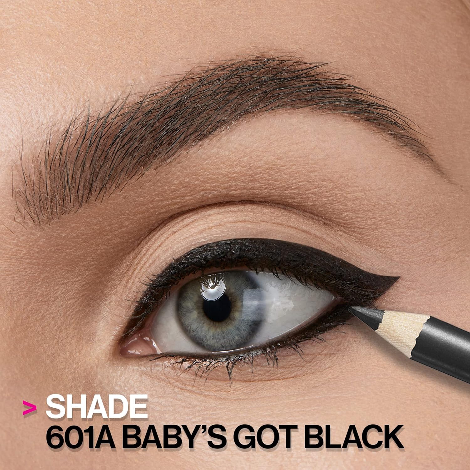 wet n wild Color Icon Kohl Eyeliner Pencil - Rich Hyper-Pigmented Color, Smooth Creamy Application, Long-Wearing Matte Finish Versatility, Cruelty-Free & Vegan - Baby's Got Black - View 4 of 7