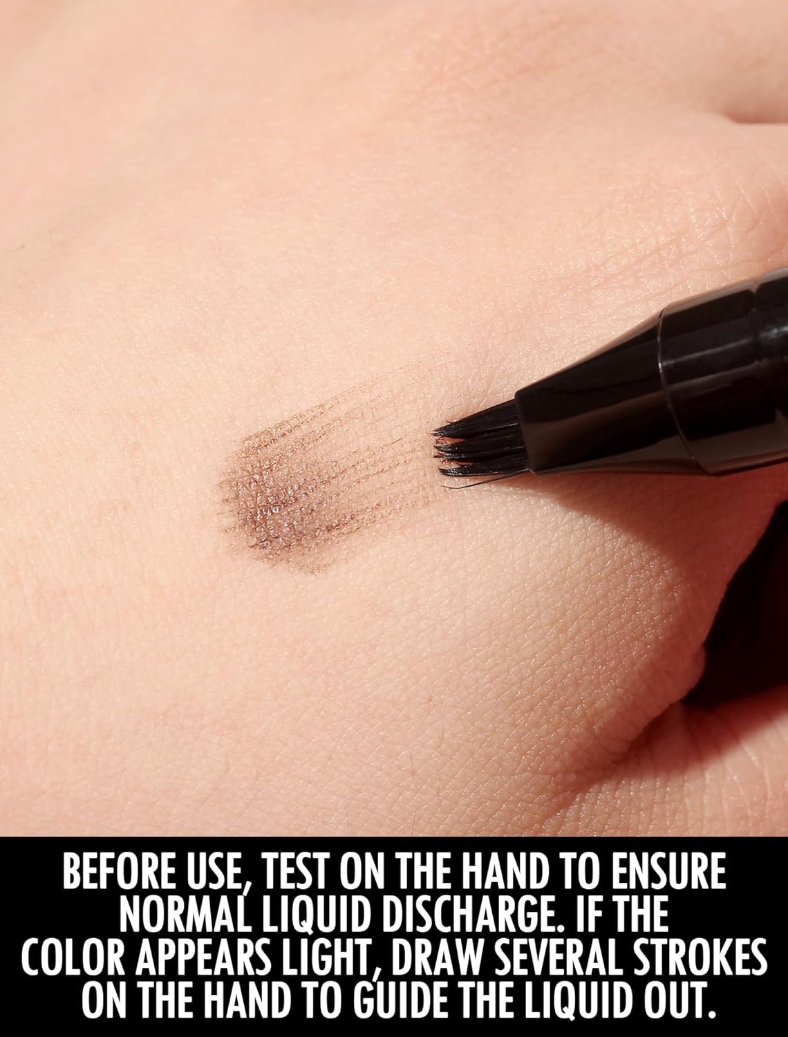 Anglicolor Micro-Embroidery Eyebrow Pen, Real Hair Texture, Waterproof Smudge-Proof 24H All-Day Perfect Brow (02tawny brown) - View 3 of 6