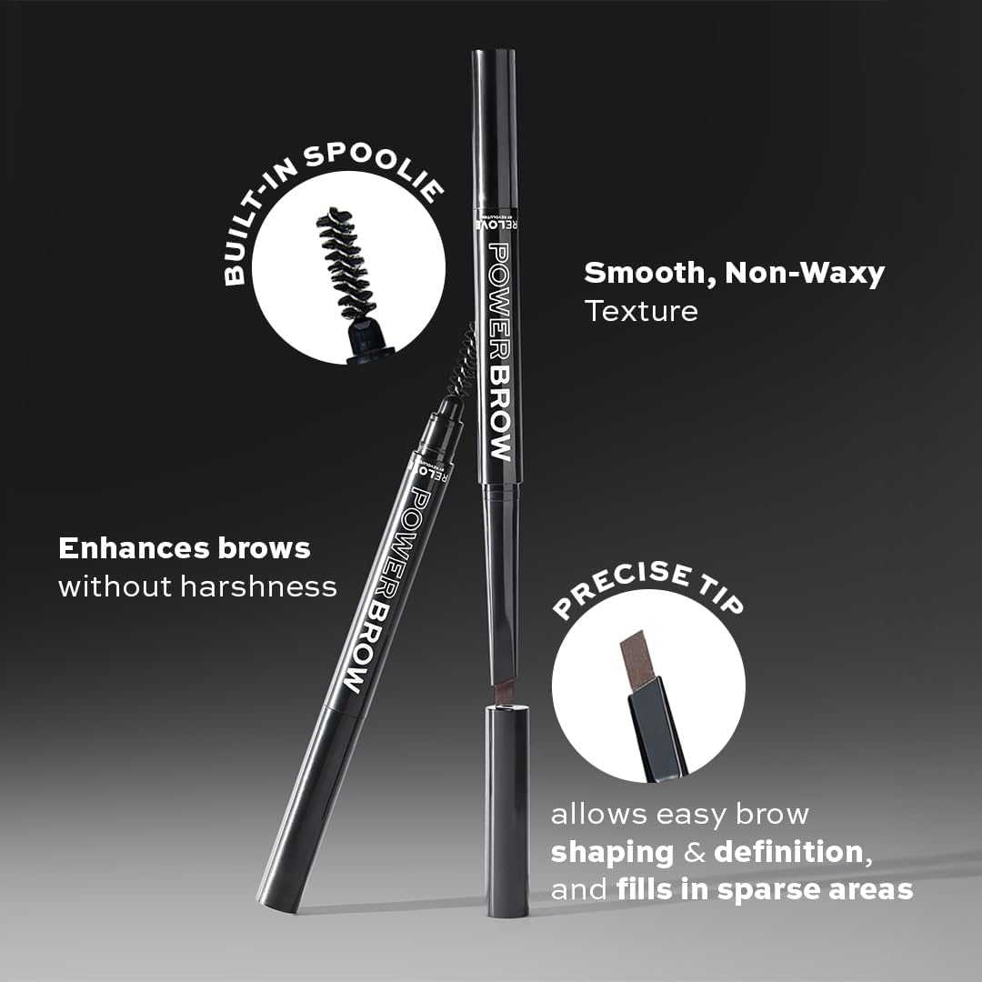 Revolution Relove Power Brow Pencil Dark Brown - View 5 of 5