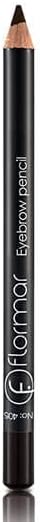 Flormar Eyebrow Pencil with Brush Cap – 405 Bitter Brown – Soft Tip Natural Definition, Long-Lasting Wear, Plant Oil Enriched Formula, Easy Brow Shaping - View 2 of 2
