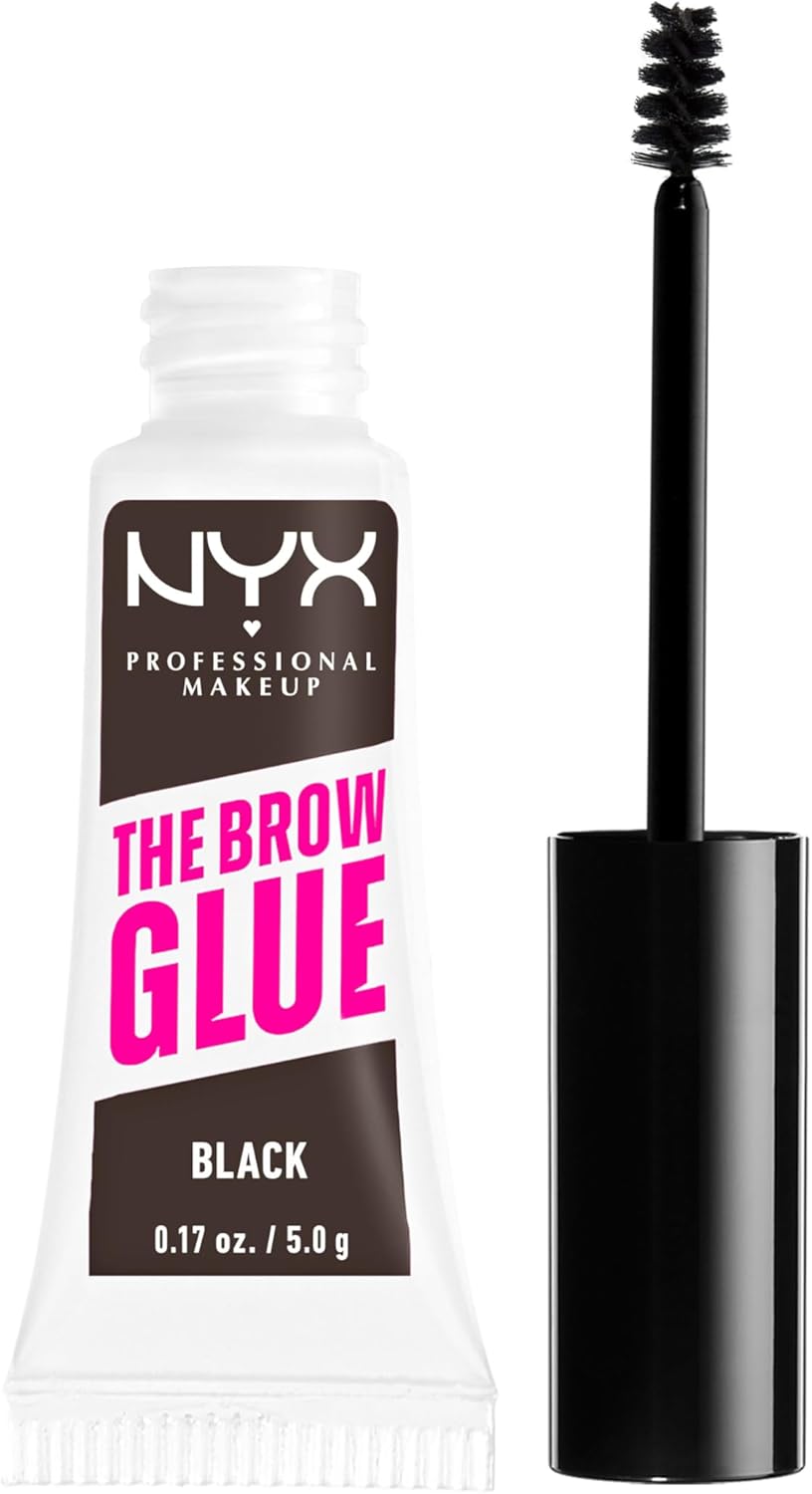 NYX PROFESSIONAL MAKEUP | THE BROW GLUE INSTANT BROW STYLER - BLACK (Pack of 2) - View 3 of 6