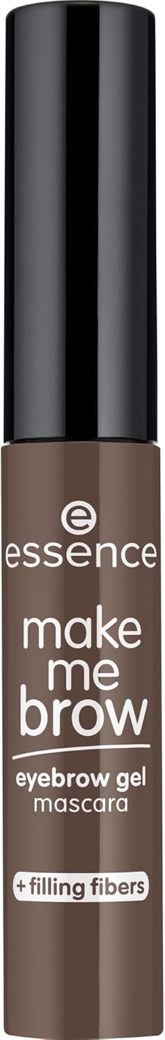 essence make me BROW eyebrow gel mascara, eyebrow gel, no. 07, brown, defining, gely, vegan, no microplastic particles, nanoparticles free, without perfume, pack of 1 (3.8 ml) - View 5 of 5