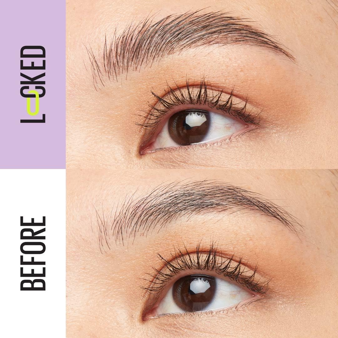 Maybelline New York Super Lock Brow Glue Tinted Eyebrow Gel, 24HR Hold Long-Lasting Non-Sticky Waterproof, Flake-Proof, Transfer-Proof - Deep Brown - View 4 of 6