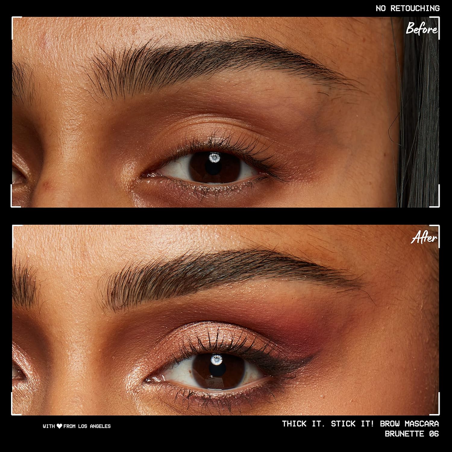 NYX PROFESSIONAL MAKEUP | THICK IT STICK IT! BROW GEL BRUNETTE - View 5 of 6