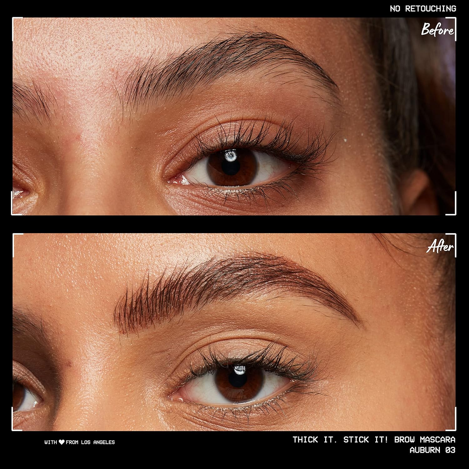 NYX PROFESSIONAL MAKEUP Thick It Stick It Brow Gel 03 Auburn - View 4 of 5