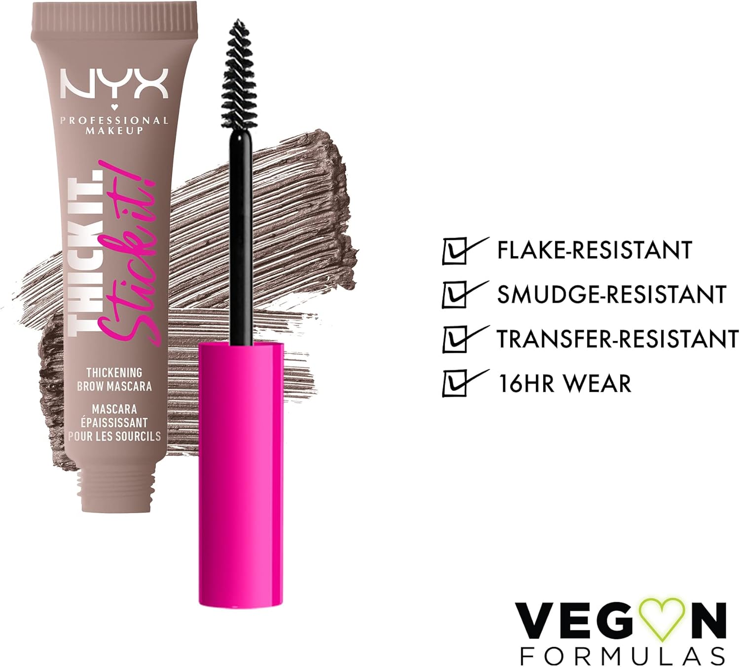 NYX PROFESSIONAL MAKEUP Thick It Stick It Brow Gel 02 Cool Blonde - View 5 of 5