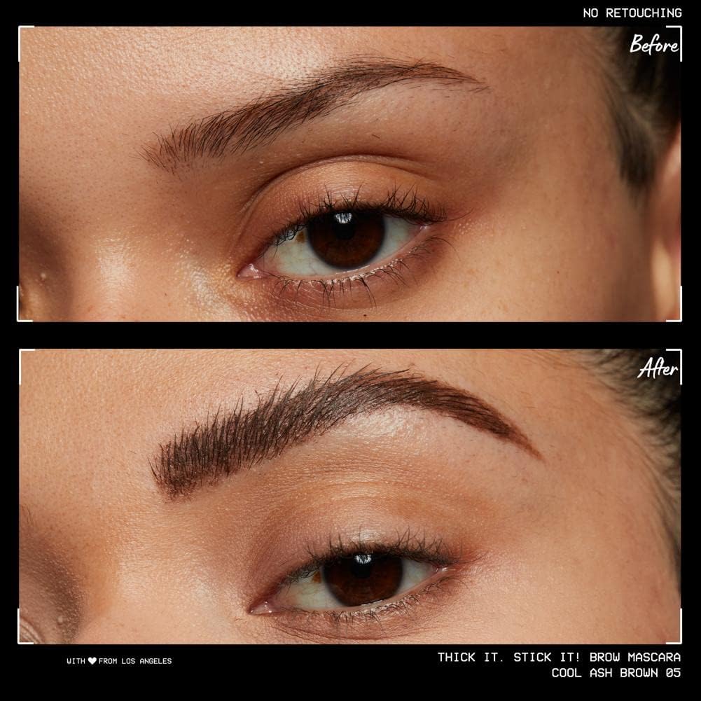 NYX PROFESSIONAL MAKEUP THICK IT STICK IT! BROW GEL COOL ASH BROWN, 05 COOL ASH BROWN - View 5 of 6